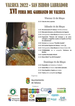 Imagen SAN ISIDRO LABRADOR - XVI FERIA DEL GARBANZO DE VALSECA