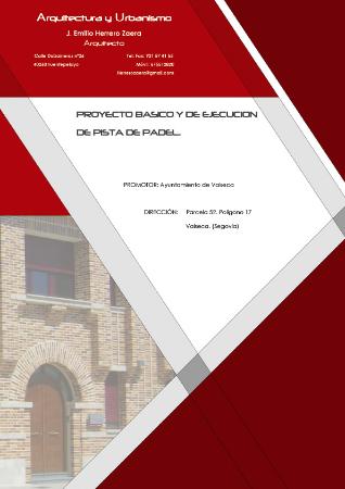 Imagen AUTORIZACIÓN DE USO EXCEPCIONAL EN SUELO RÚSTICO PARA LA CONSTRUCCIÓN DE PISTA DE PÁDEL